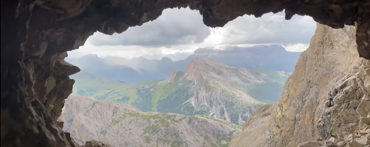 Alta Via 1 - Lagazuoi Tunnel YouTube Screenshot